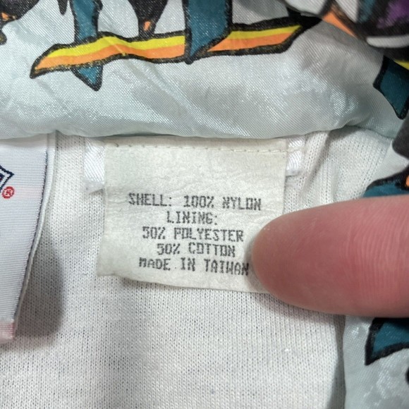 Vintage K Swiss Jacket Women Size Medium Teal Full Zip Retro 80s 90s Windbreaker - Picture 11 of 15